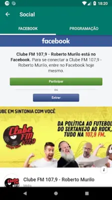 Rádio Clube FM 107,9 android App screenshot 1