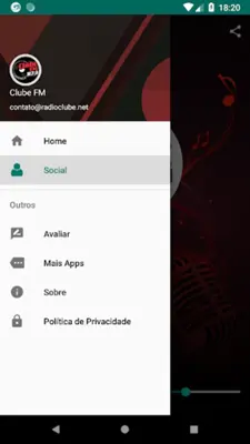 Rádio Clube FM 107,9 android App screenshot 2