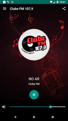 Rádio Clube FM 107,9 android App screenshot 3